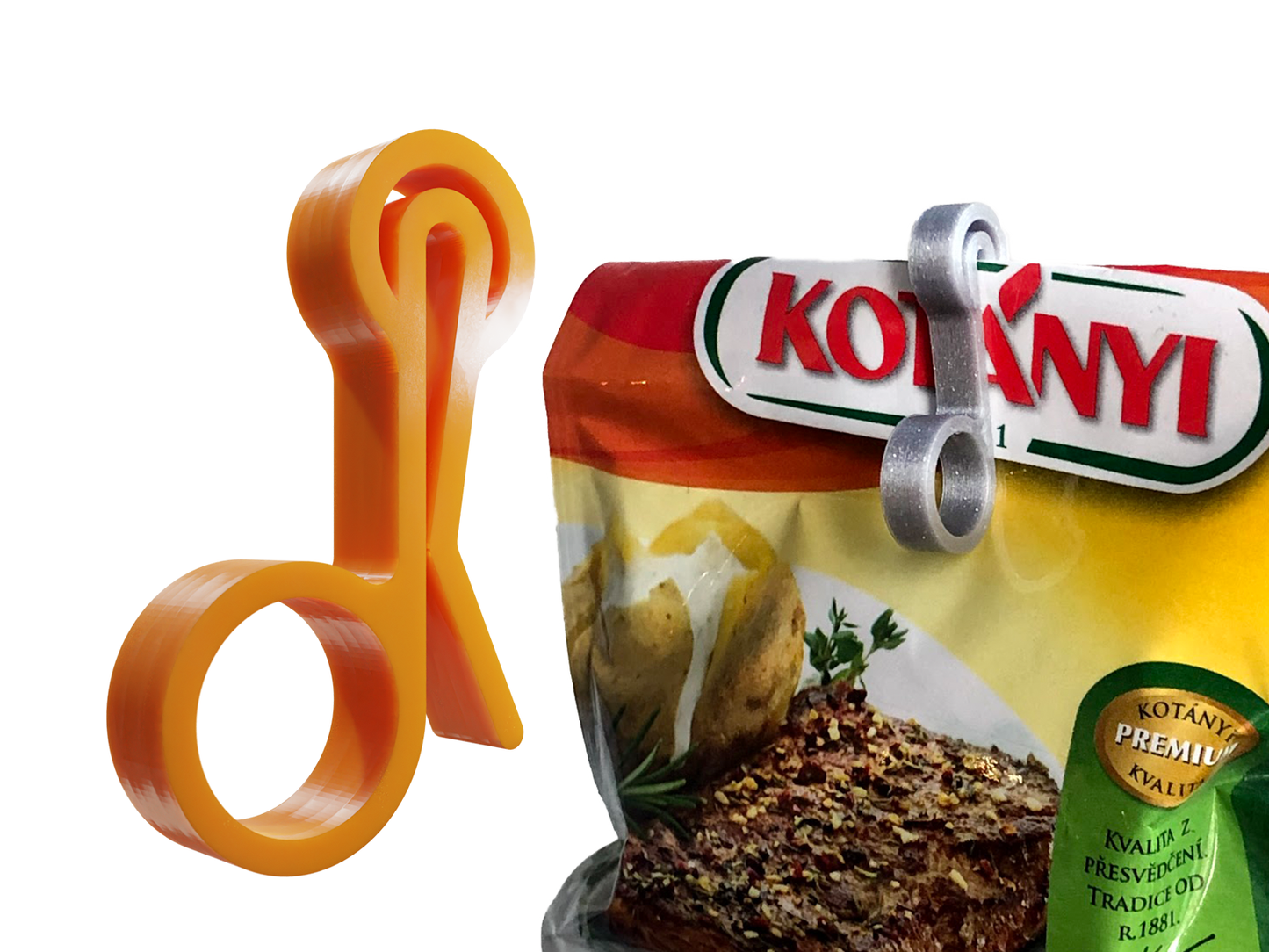Küçük Klips - Ot Çantaları ve Diğer Paketleme İçin