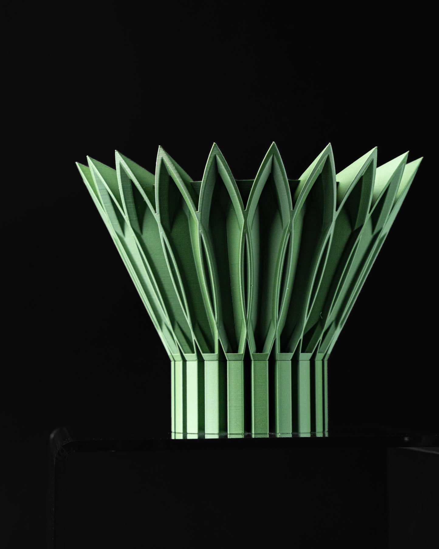 Lotus Yapraklı Modern Saksı